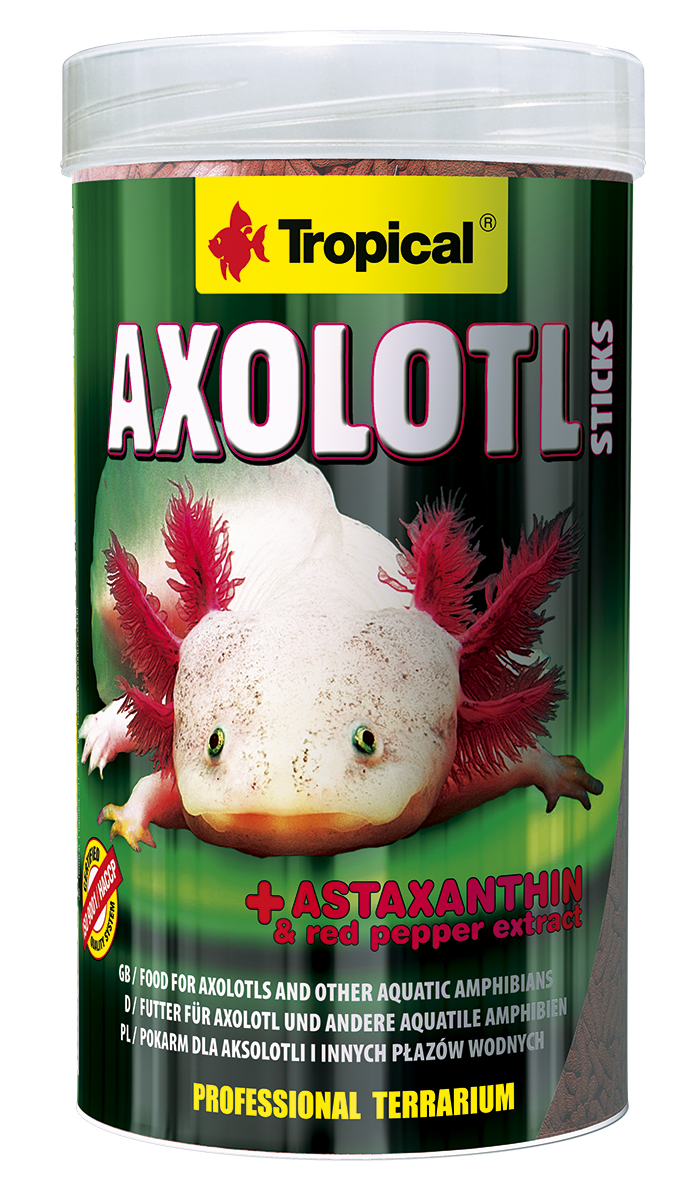 Tropical Axolotl Sticks kaufen - Futter für Axolotl | proinsects.com